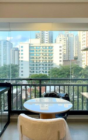 Studio à venda com 27m², 1 quarto e sem vaga Studio à venda com 27m², 1 quarto e sem vagaVaranda