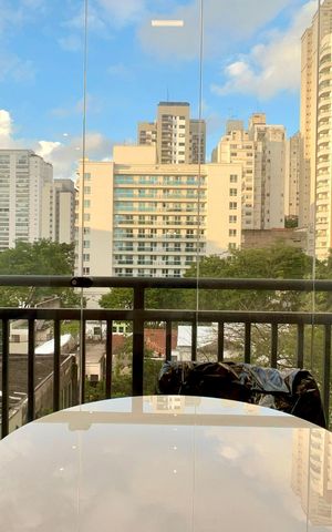 Studio à venda com 27m², 1 quarto e sem vaga Studio à venda com 27m², 1 quarto e sem vagaVaranda