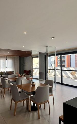 Studio à venda com 27m², 1 quarto e sem vaga Studio à venda com 27m², 1 quarto e sem vagaSalão de Festas