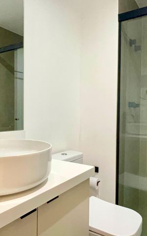 Studio à venda com 27m², 1 quarto e sem vaga Studio à venda com 27m², 1 quarto e sem vagaBanheiro