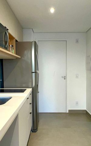 Studio à venda com 27m², 1 quarto e sem vaga Studio à venda com 27m², 1 quarto e sem vagaCozinha
