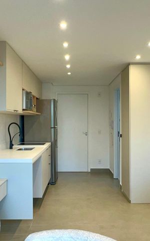 Studio à venda com 27m², 1 quarto e sem vaga Studio à venda com 27m², 1 quarto e sem vagaStudio