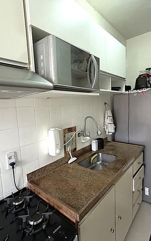 Apartamento à venda com 58m², 1 quarto e 1 vagaCozinha