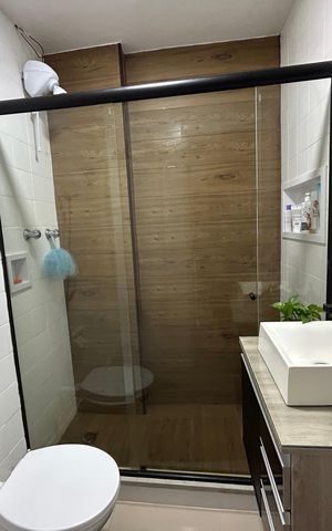 Apartamento à venda com 58m², 1 quarto e 1 vagaBanheiro