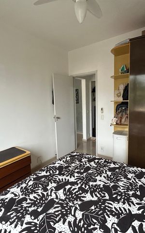 Apartamento à venda com 58m², 1 quarto e 1 vagaQuarto 1