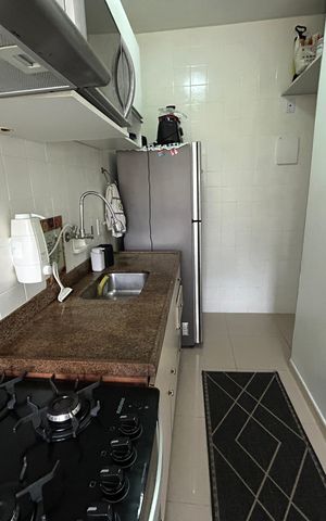 Apartamento à venda com 58m², 1 quarto e 1 vagaCozinha