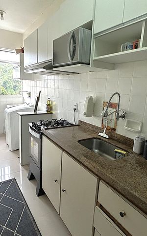 Apartamento à venda com 58m², 1 quarto e 1 vagaCozinha
