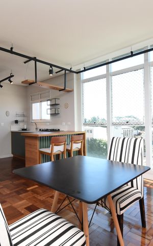 Apartamento à venda com 70m², 1 quarto e 2 vagasSala