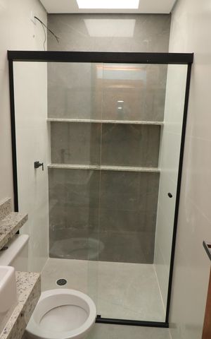 Casa à venda com 145m², 3 quartos e 2 vagasBanheiro da Suíte 1