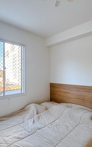 Apartamento à venda com 34m², 2 quartos e sem vagaQuarto 2