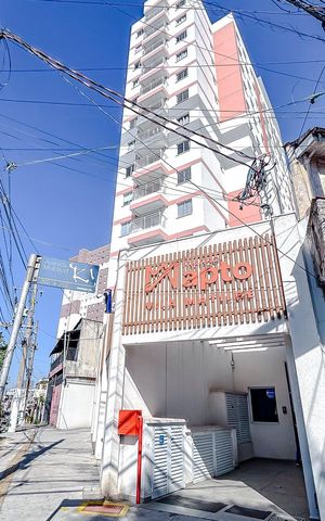 Apartamento à venda com 34m², 2 quartos e sem vagaFachada e portaria