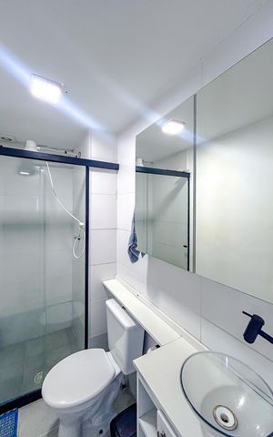 Apartamento à venda com 34m², 2 quartos e sem vagaBanheiro