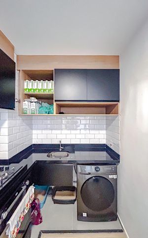 Apartamento à venda com 34m², 2 quartos e sem vagaCozinha e Área de Serviço