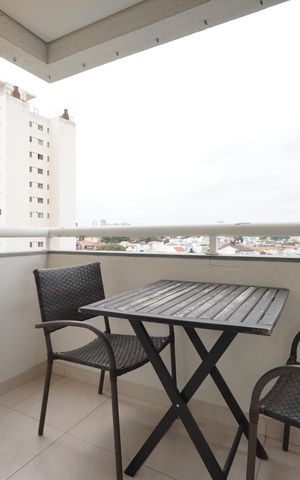 Apartamento para alugar com 45m², 1 quarto e 1 vagaVaranda