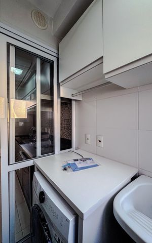 Apartamento à venda com 53m², 1 quarto e 1 vaga
