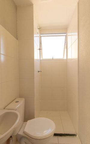 Apartamento à venda com 38m², 2 quartos e 1 vaga Apartamento à venda com 38m², 2 quartos e 1 vagaBanheiro Social