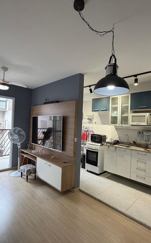 Apartamento para alugar com 55m², 2 quartos e 1 vaga Apartamento para alugar com 55m², 2 quartos e 1 vagaSala
