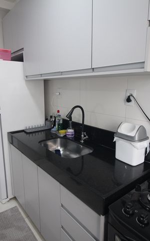 Apartamento à venda com 50m², 2 quartos e 1 vagaCozinha e Área de Serviço