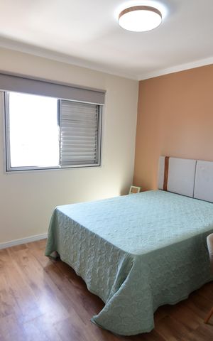 Apartamento à venda com 45m², 1 quarto e 1 vagaQuarto