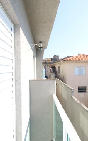 Casa de condomínio à venda com 65m², 2 quartos e 1 vagaQuarto 1 - Varanda