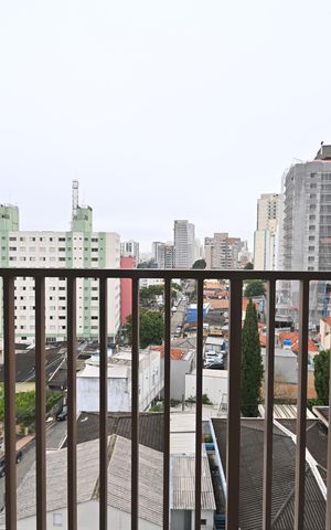 Studio à venda com 27m², 1 quarto e sem vagaVaranda