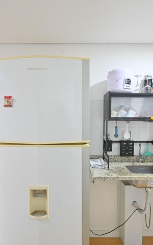 Studio à venda com 27m², 1 quarto e sem vagaCozinha