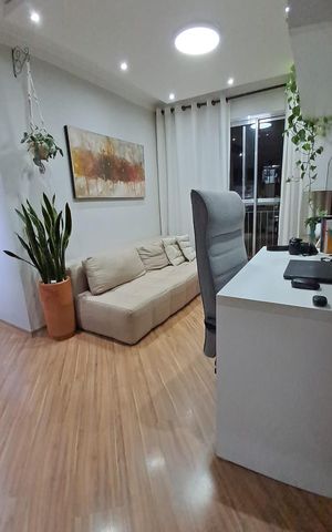 Apartamento à venda com 54m², 2 quartos e 1 vaga Apartamento à venda com 54m², 2 quartos e 1 vagaSala