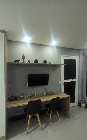 Studio à venda com 28m², 1 quarto e 1 vaga Studio à venda com 28m², 1 quarto e 1 vagaSala/Quarto