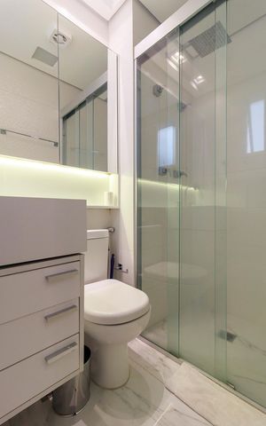Apartamento para alugar com 68m², 1 quarto e 1 vaga Apartamento para alugar com 68m², 1 quarto e 1 vagaSuíte - Banheiro