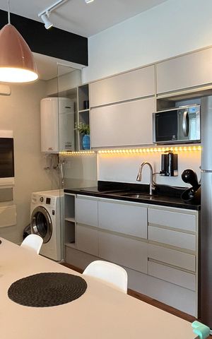 Studio para alugar com 52m², 1 quarto e 1 vagaCozinha e Área de Serviço