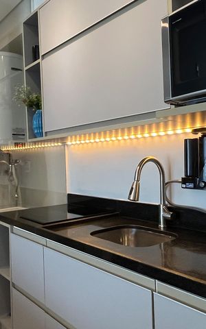 Studio para alugar com 52m², 1 quarto e 1 vagaCozinha e Área de Serviço