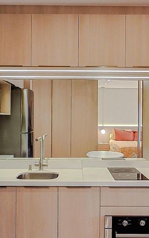 Apartamento à venda com 37m², 1 quarto e 1 vaga Apartamento à venda com 37m², 1 quarto e 1 vagaCozinha