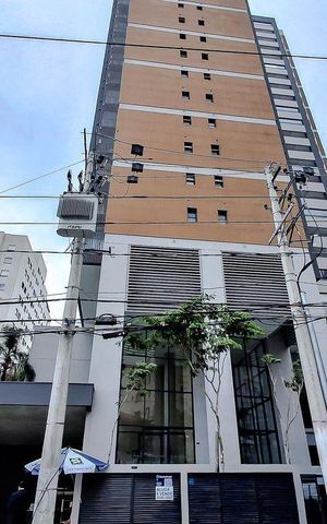Apartamento à venda com 37m², 1 quarto e 1 vaga Apartamento à venda com 37m², 1 quarto e 1 vagafachada