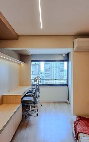 Apartamento à venda com 37m², 1 quarto e 1 vaga Apartamento à venda com 37m², 1 quarto e 1 vagaSala/cozinha