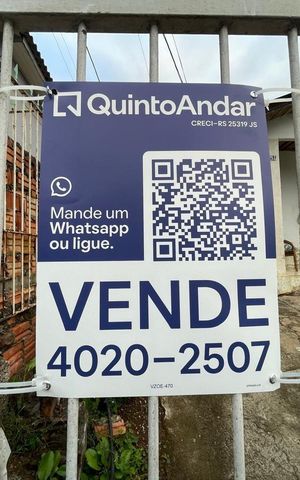 Casa à venda com 54m², 2 quartos e 1 vaga Casa à venda com 54m², 2 quartos e 1 vagaPlaca Instalada em 09/06/2026 - Cod.VZOE-470