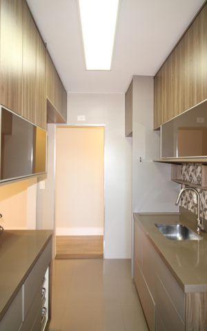 Apartamento para alugar com 67m², 2 quartos e 2 vagasSala / Cozinha