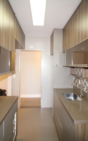 Apartamento para alugar com 67m², 2 quartos e 2 vagasSala / Cozinha