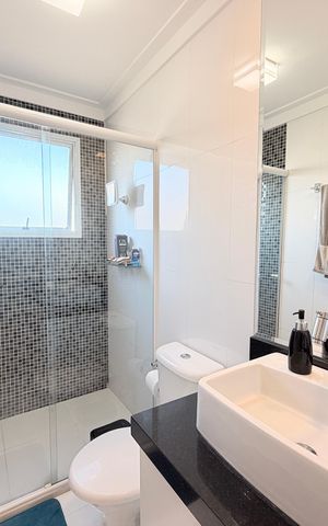 Apartamento à venda com 69m², 2 quartos e 1 vagaBanheiro Social