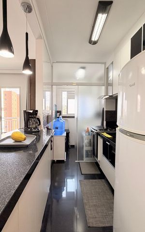 Apartamento à venda com 69m², 2 quartos e 1 vagaCozinha