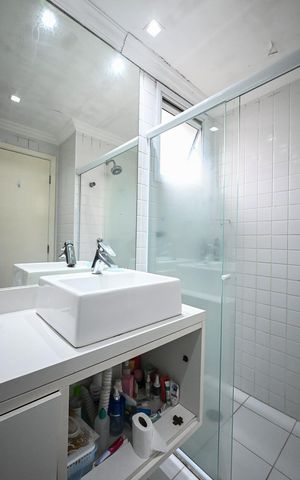 Apartamento à venda com 87m², 2 quartos e 2 vagasBanheiro Suíte 2