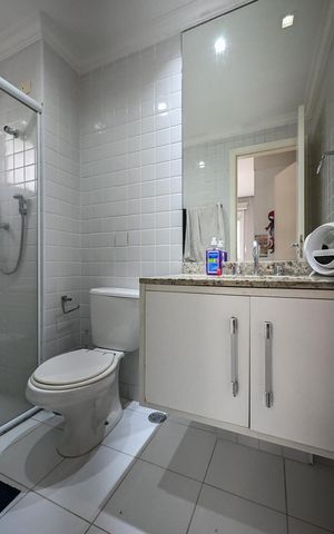 Apartamento à venda com 87m², 2 quartos e 2 vagasBanheiro Suíte 1