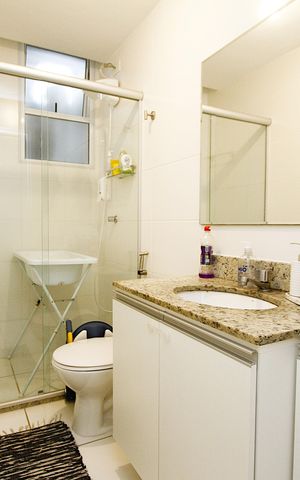 Apartamento à venda com 70m², 3 quartos e 1 vagaBanheiro Social