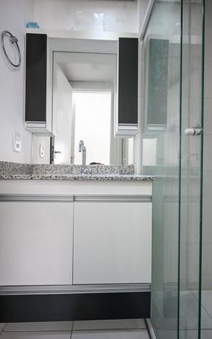 Apartamento à venda com 64m², 2 quartos e 1 vagaBanheiro Suíte 