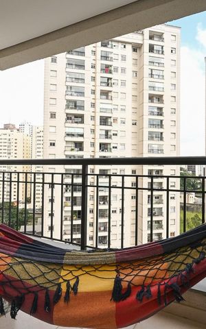 Apartamento à venda com 64m², 2 quartos e 1 vagaVaranda
