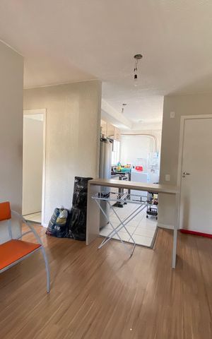 Apartamento à venda com 41m², 2 quartos e 1 vaga