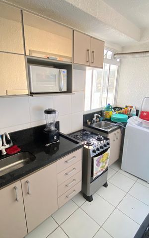 Apartamento à venda com 41m², 2 quartos e 1 vaga