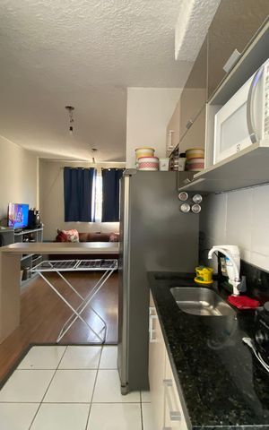 Apartamento à venda com 41m², 2 quartos e 1 vaga