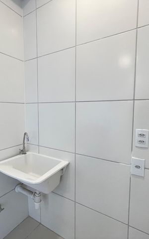 Apartamento à venda com 35m², 2 quartos e sem vaga Apartamento à venda com 35m², 2 quartos e sem vagaCozinha e Área de Serviço