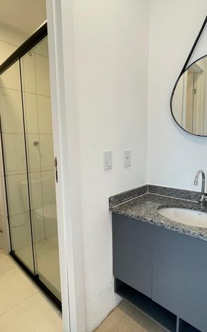Apartamento à venda com 35m², 2 quartos e sem vaga Apartamento à venda com 35m², 2 quartos e sem vagaBanheiro