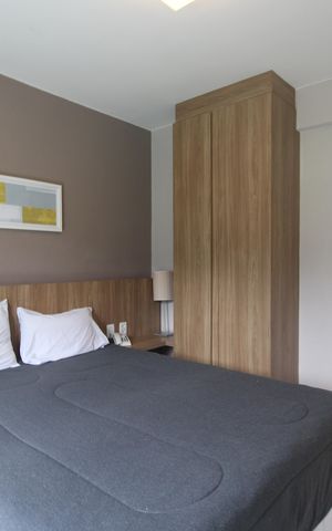 Studio para alugar com 30m², 1 quarto e 1 vagaSuíte
